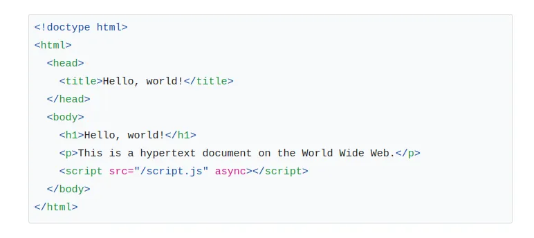 HTML