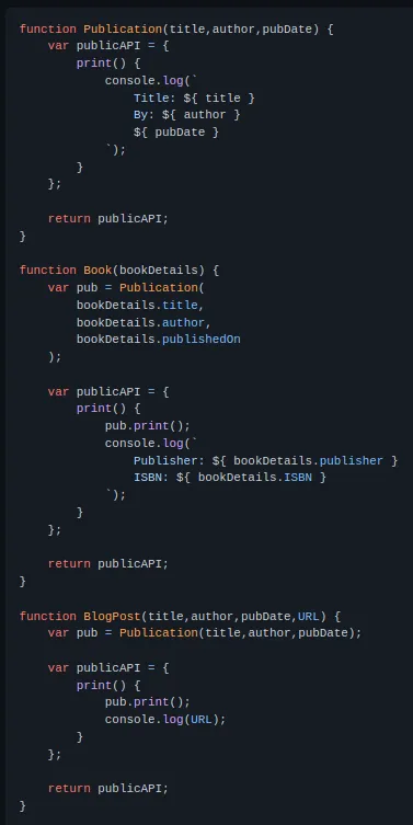 JS modules