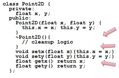 C++ classes