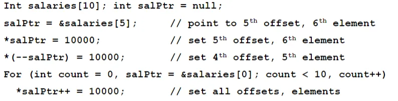 Iterating through array
