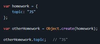 Object.create
