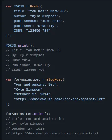 JS module instantiation