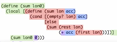 Tail recursion
